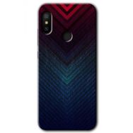 Xiaomi Mi A2 Lite Abstract 4 Baskılı Uyumlu Silikon Kılıf