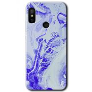 Xiaomi Mi A2 Lite Cranny Liquid Wall Baskılı Uyumlu Silikon Kılıf