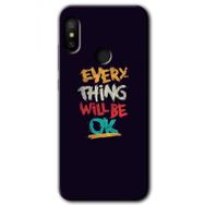 Xiaomi Mi A2 Lite Everything Baskılı Uyumlu Silikon Kılıf