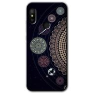 Xiaomi Mi A2 Lite Gezegen Döngüsü Baskılı Uyumlu Silikon Kılıf
