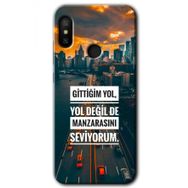 Xiaomi Mi A2 Lite Manzara Seviyorum Baskılı Uyumlu Silikon Kılıf