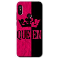 Xiaomi Mi A2 Lite Queen Baskılı Uyumlu Silikon Kılıf