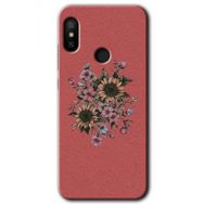 Xiaomi Mi A2 Lite Retro Çiçek Baskılı Uyumlu Silikon Kılıf