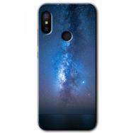 Xiaomi Mi A2 Lite Samanyolu Baskılı Uyumlu Silikon Kılıf