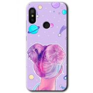 Xiaomi Mi A2 Lite Uzaylı Kız Baskılı Uyumlu Silikon Kılıf