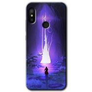Xiaomi Mi A2 Lite Wanderer Silhouette Baskılı Uyumlu Silikon Kılıf