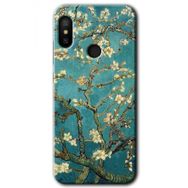 Xiaomi Mi Max 3 Almond Blossom Baskılı Uyumlu Silikon Kılıf