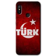 Xiaomi Mi Max 3 Ayyıldız Türk Baskılı Uyumlu Silikon Kılıf
