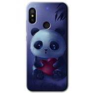 Xiaomi Mi Max 3 Bebek Panda Baskılı Uyumlu Silikon Kılıf