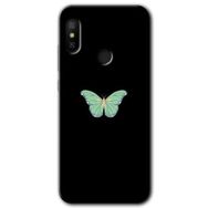 Xiaomi Mi Max 3 Butterfly Tree Baskılı Uyumlu Silikon Kılıf