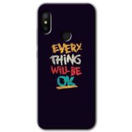 Xiaomi Mi Max 3 Everything Baskılı Uyumlu Silikon Kılıf