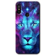 Xiaomi Mi Max 3 Neon Lion Baskılı Uyumlu Silikon Kılıf