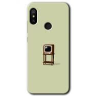 Xiaomi Mi Max 3 Retro TV Baskılı Uyumlu Silikon Kılıf
