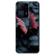 Xiaomi Mi Mix 4 Dark Butterfly Baskılı Uyumlu Silikon Kılıf