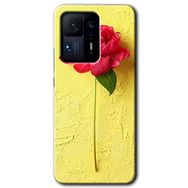 Xiaomi Mi Mix 4 Kırmızı Gül Baskılı Uyumlu Silikon Kılıf