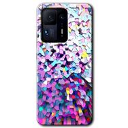 Xiaomi Mi Mix 4 Mosaic Fragments Colorfull Baskılı Uyumlu Silikon Kılıf