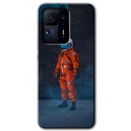 Xiaomi Mi Mix 4 Smoke Astronot Baskılı Uyumlu Silikon Kılıf
