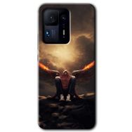 Xiaomi Mi Mix 4 Wings of Power Baskılı Uyumlu Silikon Kılıf