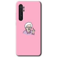 Xiaomi Mi Note 10 Lite Bad Grandmother Baskılı Uyumlu Silikon Kılıf