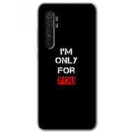 Xiaomi Mi Note 10 Lite For You Baskılı Uyumlu Silikon Kılıf
