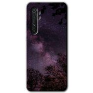 Xiaomi Mi Note 10 Lite Gece Galaksi Baskılı Uyumlu Silikon Kılıf