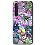 Xiaomi Mi Note 10 Lite Graffiti Çizgi Film Baskılı Uyumlu Silikon Kılıf