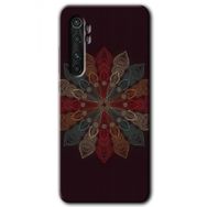 Xiaomi Mi Note 10 Lite Mandala Flower Wal Baskılı Uyumlu Silikon Kılıf