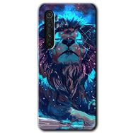 Xiaomi Mi Note 10 Lite Neon Aslan Baskılı Uyumlu Silikon Kılıf