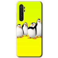 Xiaomi Mi Note 10 Lite Penguenler Baskılı Uyumlu Silikon Kılıf