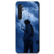Xiaomi Mi Note 10 Lite Sonbahar Yalnızlığı Baskılı Uyumlu Silikon Kılıf