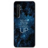 Xiaomi Mi Note 10 Lite Stars Wallpaper Baskılı Uyumlu Silikon Kılıf
