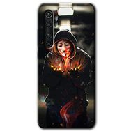 Xiaomi Mi Note 10 Lite V for Fire Baskılı Uyumlu Silikon Kılıf