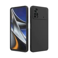 Xiaomi Poco X4 Pro 5G Siyah Uyumlu Silikon Kılıf
