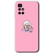 Xiaomi Redmi 10 Bad Grandmother Baskılı Uyumlu Silikon Kılıf