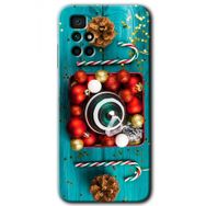 Xiaomi Redmi 10 Christmas Baskılı Uyumlu Silikon Kılıf