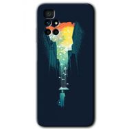 Xiaomi Redmi 10 City Bird Sky Baskılı Uyumlu Silikon Kılıf