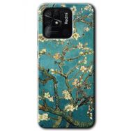 Xiaomi Redmi 10C Almond Blossom Baskılı Uyumlu Silikon Kılıf