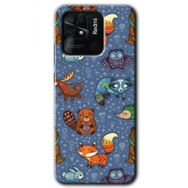 Xiaomi Redmi 10C Animals Funny Baskılı Uyumlu Silikon Kılıf
