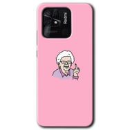Xiaomi Redmi 10C Bad Grandmother Baskılı Uyumlu Silikon Kılıf