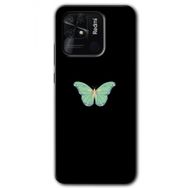 Xiaomi Redmi 10C Butterfly Tree Baskılı Uyumlu Silikon Kılıf