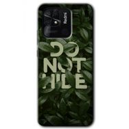 Xiaomi Redmi 10C Do Not Hide Baskılı Uyumlu Silikon Kılıf