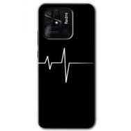 Xiaomi Redmi 10C Heart Rytm Baskılı Uyumlu Silikon Kılıf