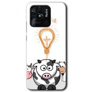 Xiaomi Redmi 10C İdea Lamp Baskılı Uyumlu Silikon Kılıf
