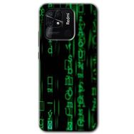 Xiaomi Redmi 10C Matrix Baskılı Uyumlu Silikon Kılıf