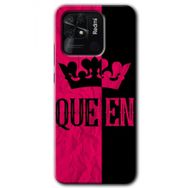Xiaomi Redmi 10C Queen Baskılı Uyumlu Silikon Kılıf
