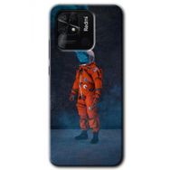 Xiaomi Redmi 10C Smoke Astronot Baskılı Uyumlu Silikon Kılıf