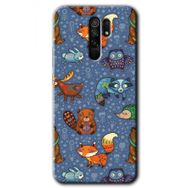 Xiaomi Redmi 9 Animals Funny Baskılı Uyumlu Silikon Kılıf
