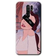 Xiaomi Redmi 9 Bad Girl Baskılı Uyumlu Silikon Kılıf