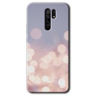 Xiaomi Redmi 9 Blur Lights Baskılı Uyumlu Silikon Kılıf