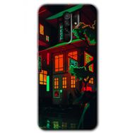 Xiaomi Redmi 9 China Street Baskılı Uyumlu Silikon Kılıf